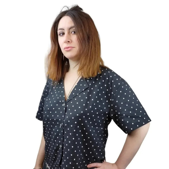 Madewell Resort Shirt in Textured Dot - Picture 12 of 16
